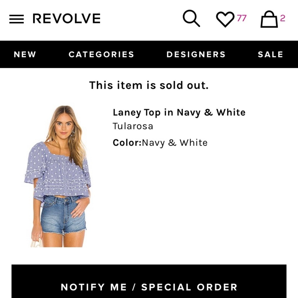 Square neck summer blouse!
